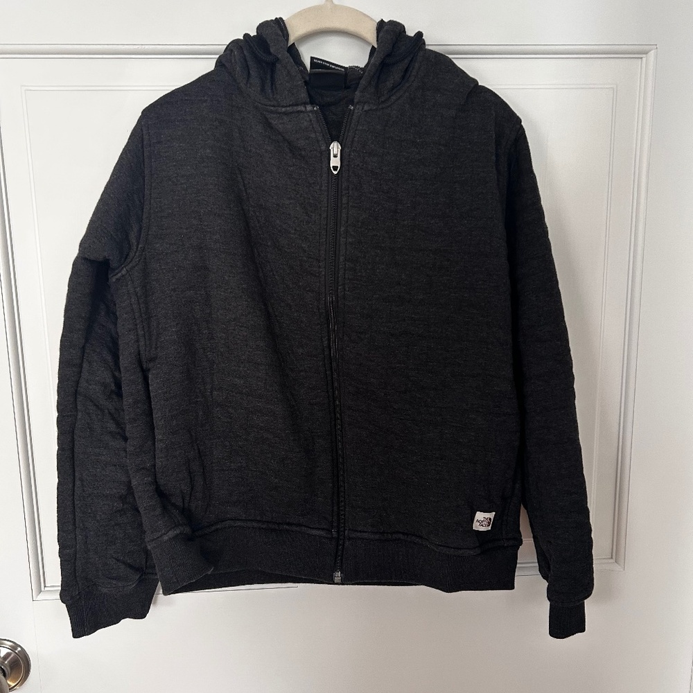 The North Face Charcoal Full-Zip Hoodie